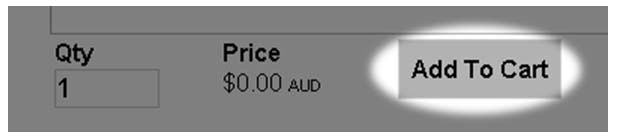Design Mode add to cart