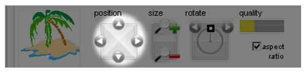 Design Mode Position